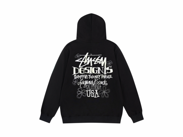 STUSSY ステューシー ジップアップ スウエット パーカー プルオーバー ロゴ プリント 長袖 トップス 秋服 トレーナー｜au PAY マーケット